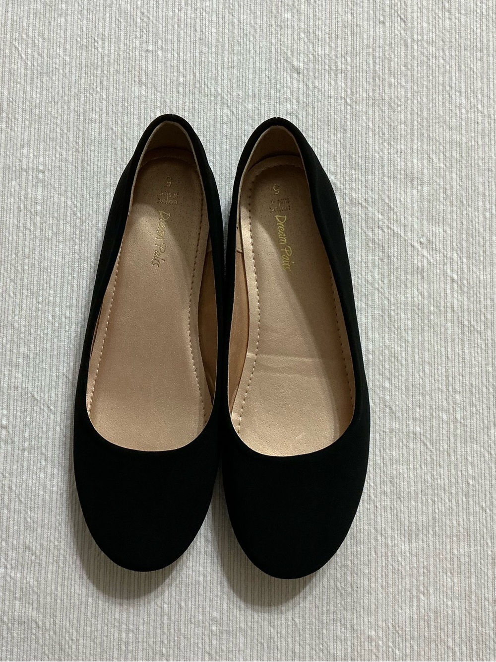 Dream Pairs Black Women's Ballet Flats Size 5